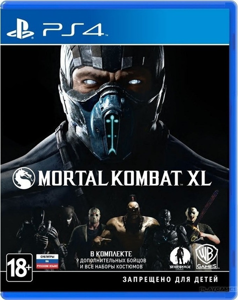 PS4 Mortal Kombat XL (русские субтитры)